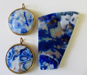 Blue Mokume Gane #3_1