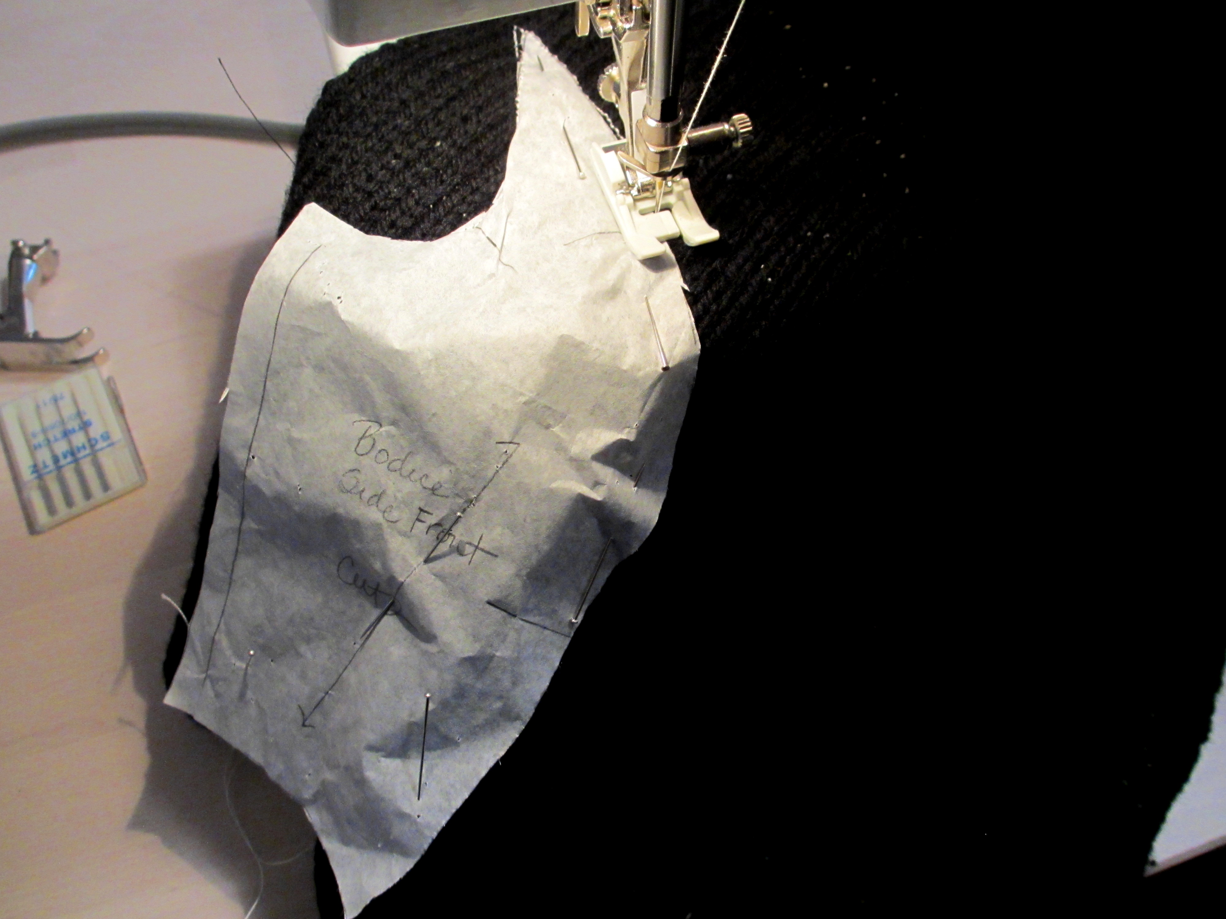 Combining Hand Knit With Fabric #2