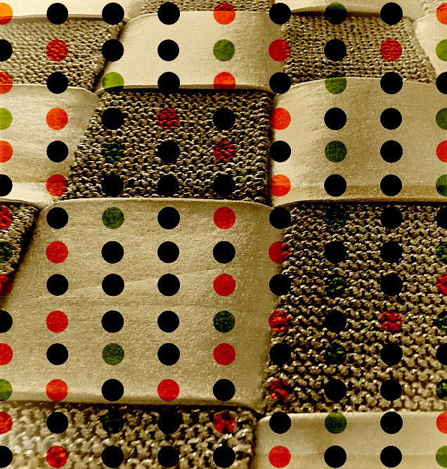 Leather and Knit Woven Stitches